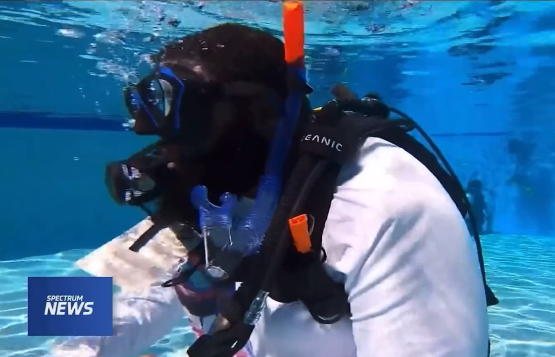 Relax It's Just Water segment on Spectrum Bay News 9